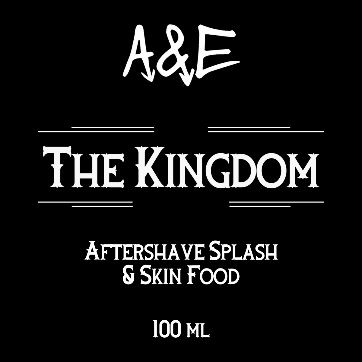 The Kingdom Aftershave Splash & Skin Food The Shaving Shop & Club