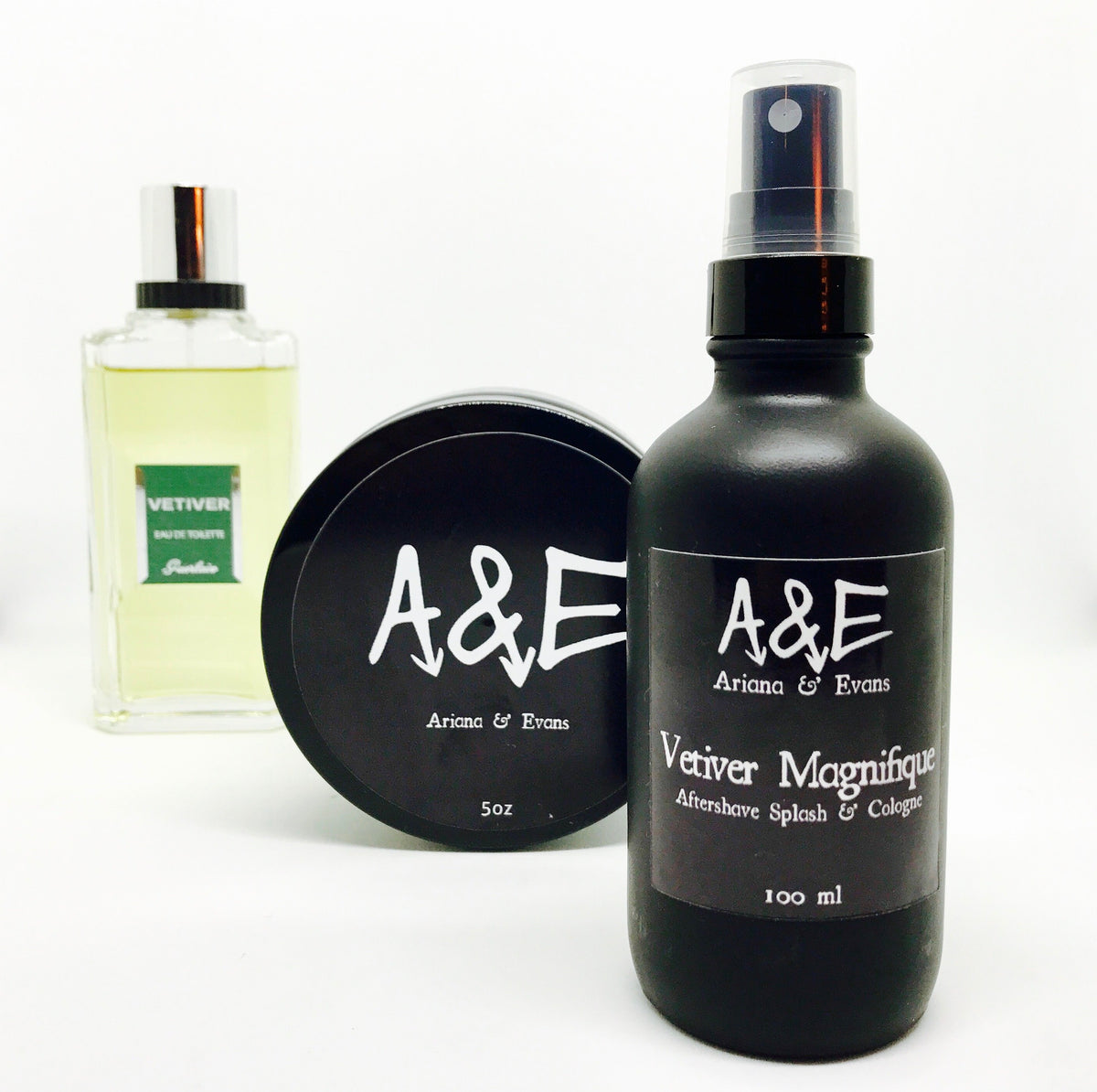 Vetiver Magnifique Aftershave Splash Ariana & Evans The Shaving