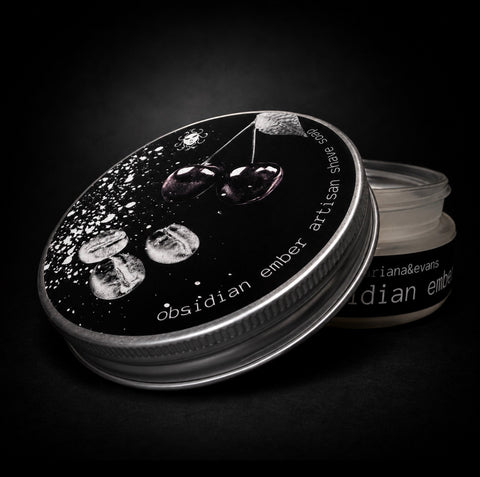 Obsidian Ember Shave Soap for VIP Members