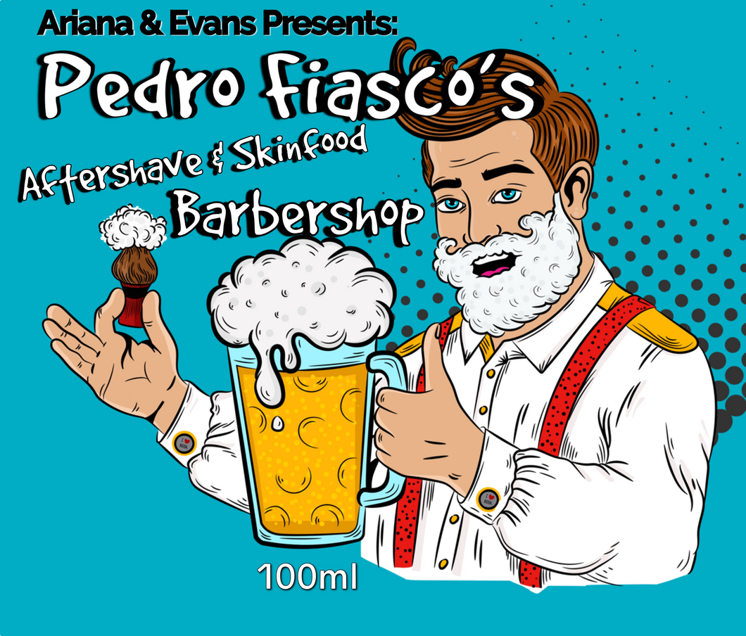 Pedro Fiasco Barbershop Aftershave Splash
