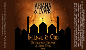 Incense & Oud Aftershave Splash