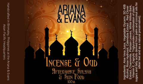 Incense & Oud Aftershave Splash for VIP Members