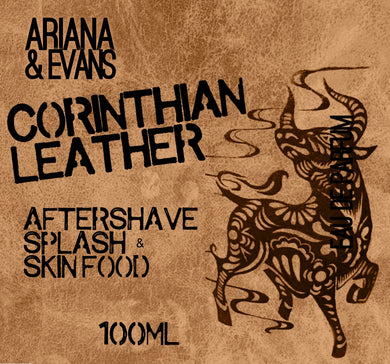 Corinthian Leather Aftershave Splash & Skinfood